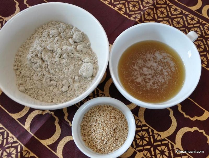 ingredients for bajre ki meethi poori
